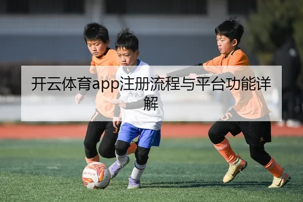 开云体育app注册流程与平台功能详解